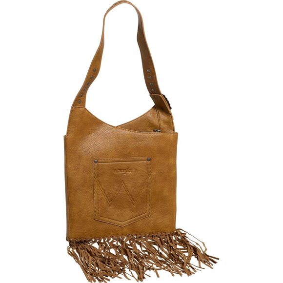 ***Wrangler Stud and Fringed Hobo Bag*** - Picture 2 of 5